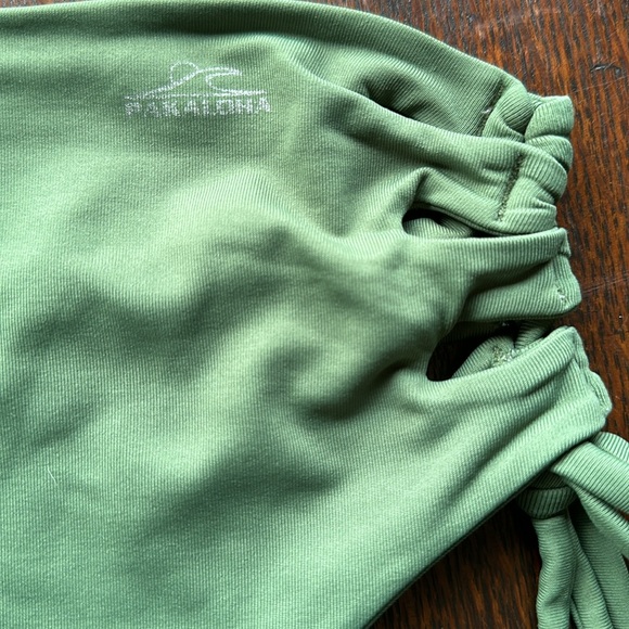 XL Pakaloha GREEN bikini bottom with corset tie sides. Selling matching top too - Picture 8 of 10